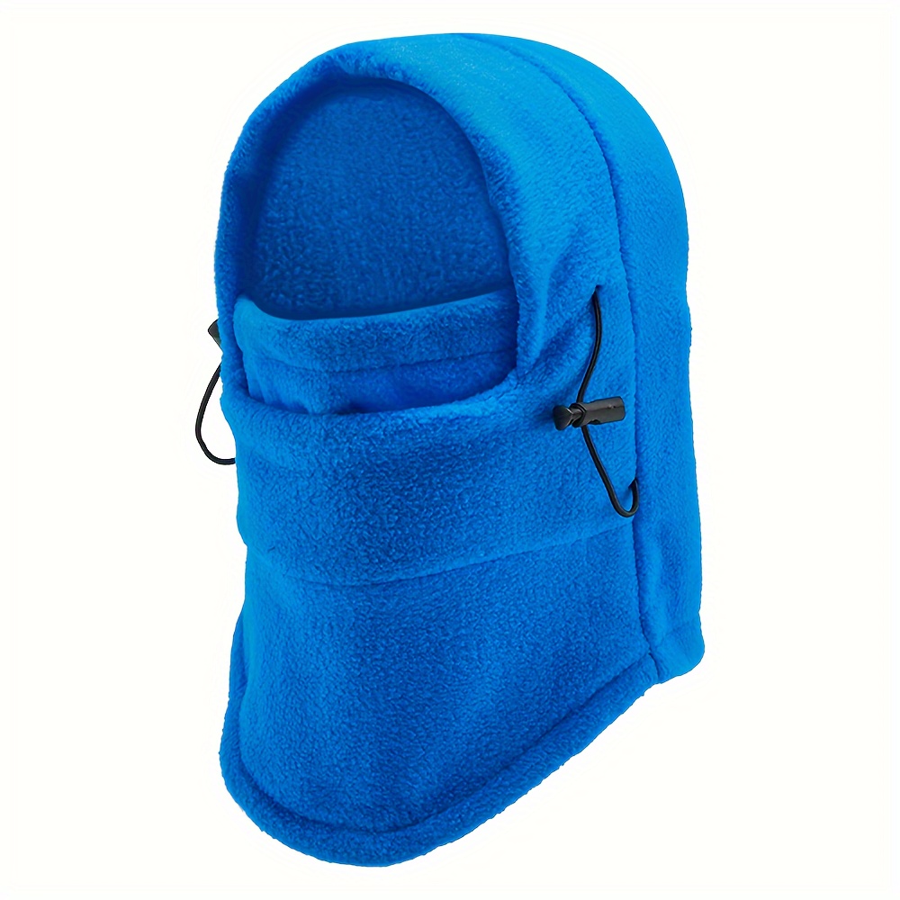 TEMU Men's & Women's Winter Balaclava Face Mask & Neck Warmer - Windproof Thermal Ski Mask Gaiter With Full Face & Neck Coverage, Coverage For, Motorcycling, Snow - 100% (hand Wash/)