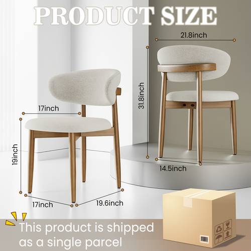 wooden dining chairs set farmhouse kitchen chairs with curved back modern fabric upholstered chairs for dining room