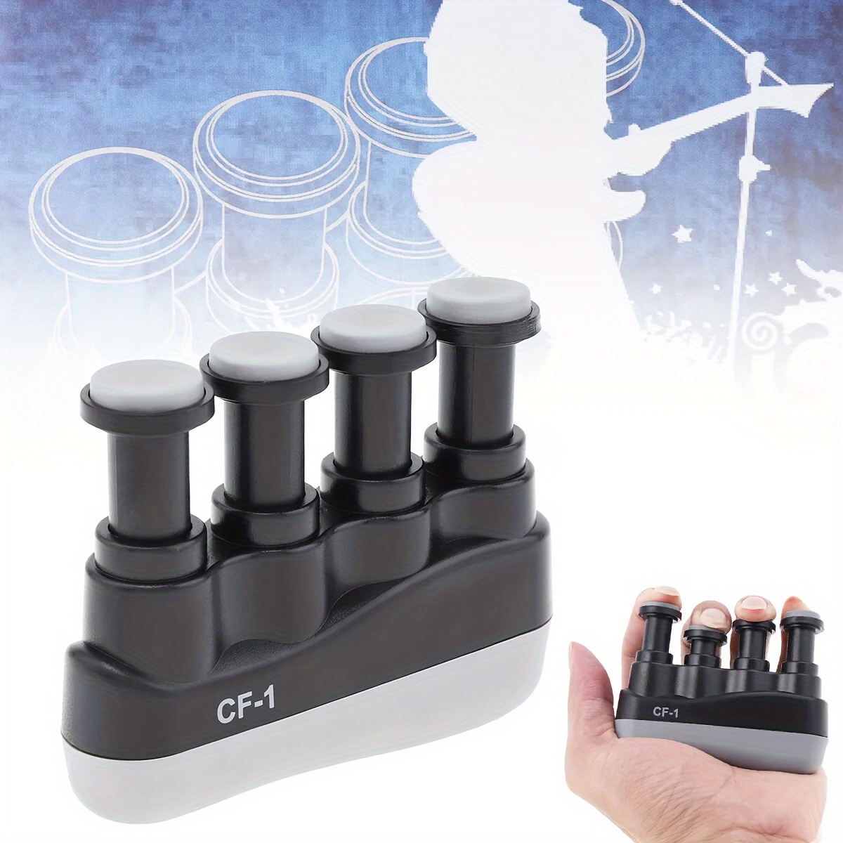 Upgraded Finger Exerciser in Vibrant Colors for Hand Strength