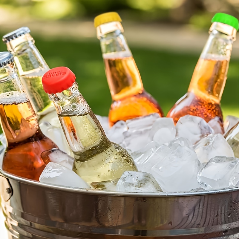 Reusable Silicone Bottle Food Safe Airtight Seal Beer Temu