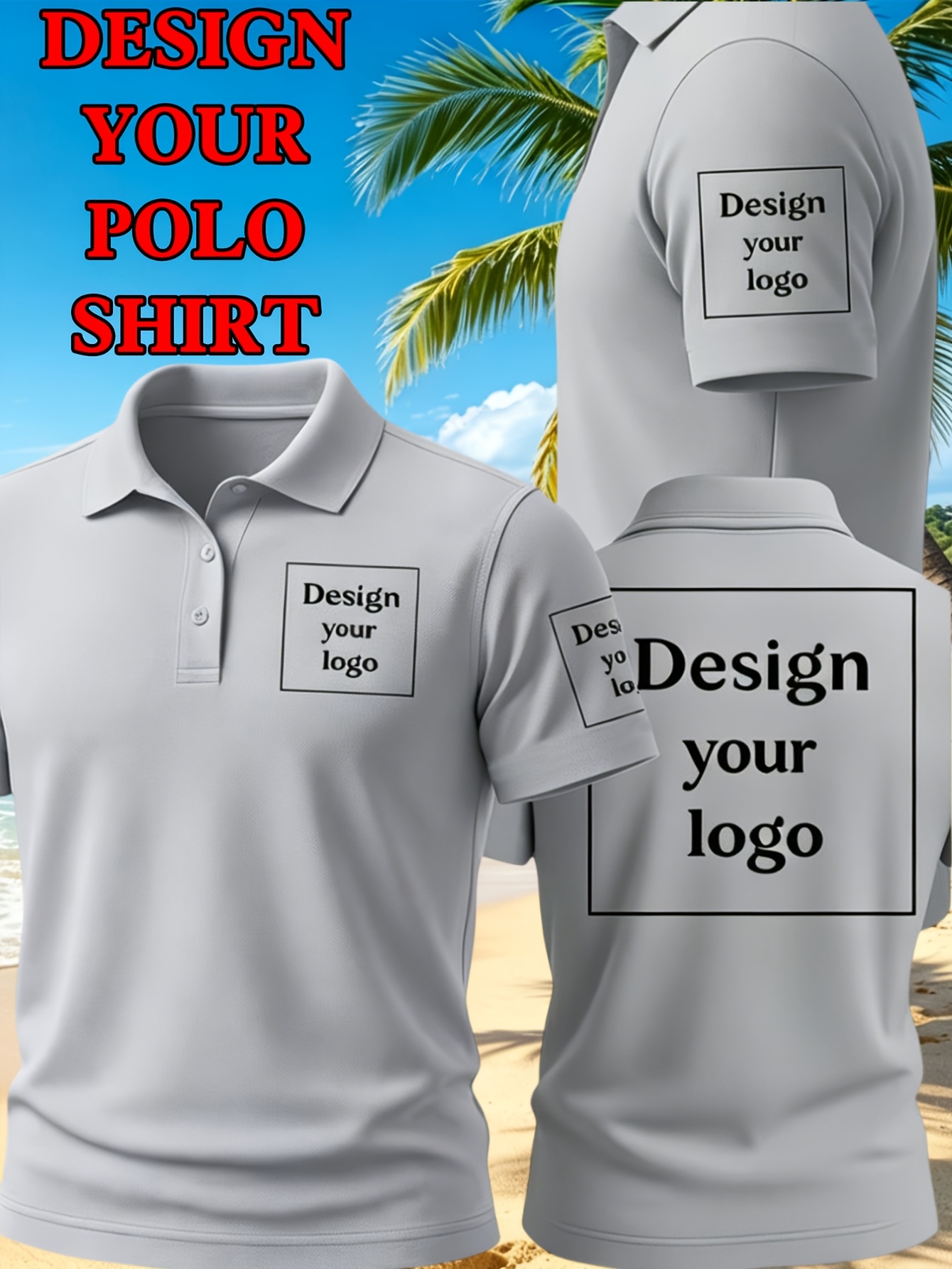customizable mens   shirt customizable front chest customizable left arm customizable back customizable corporate uniform customizable team clothing suitable for company and team customization enhance team atmosphere
