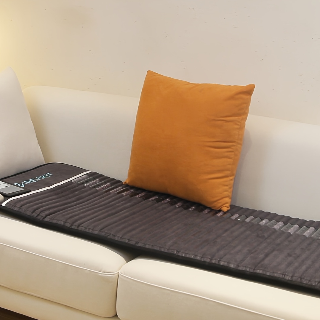   towermat midsize 59 l x 24 w   heating pad amethyst mat full body electric heating pad   mat with adjustable heat settings crystal heating pad negative ions     12 hour timer auto shut off Product details 1