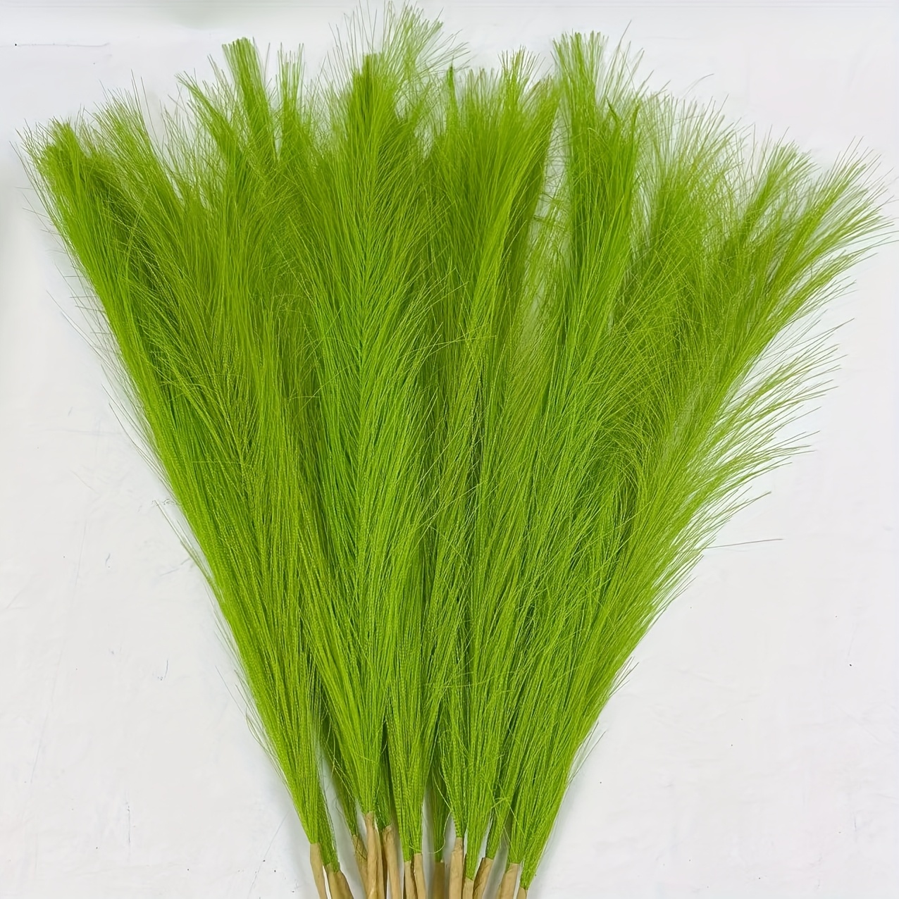 TEMU 30pcs Of Artificial Pampas Grass Decorations (short Artificial Pampas Grass).aesthetic Room Decoration.