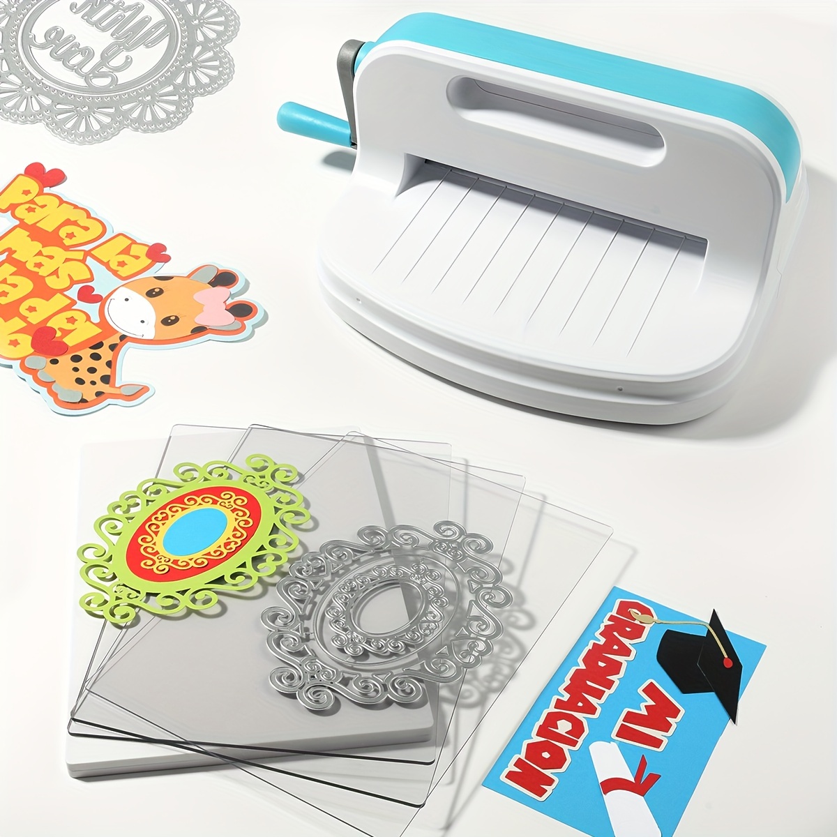 

Portable A4 Carbon Steel Die-cut & Embossing Machine - Hand , Metal Mold For Diy Greeting Cards And Crafts