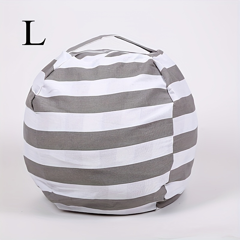 Fashion Round Striped Compression Storage Bag, Organizer Bags, With Zipper Closure And , Multifunctional Organizer For Travel, Home Decor | Space- Design