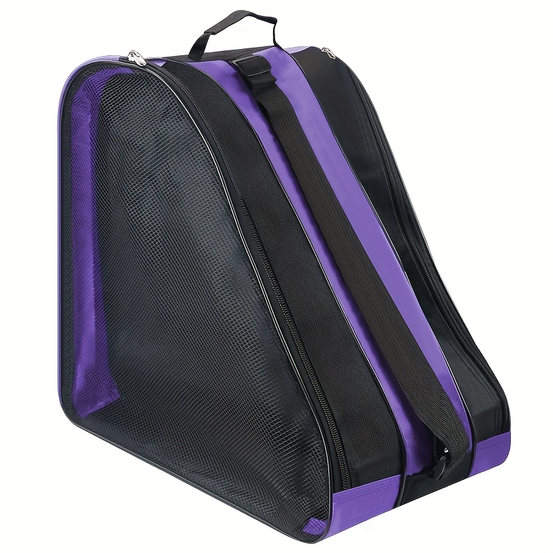 TEMU Sac de Patinage Universel pour Pattes à Glace et Roulettes, Sac à Dos Épais de Haute Qualité pour le Rangement des Chaussures