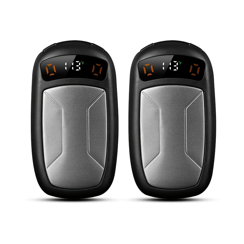 TEMU 2 Packs Rechargeable Hand Warmers With Cob Light, Portable Magnetic Electric Hand Warmers With 12hrs , With Cob Lights, Provide Lighting, Best