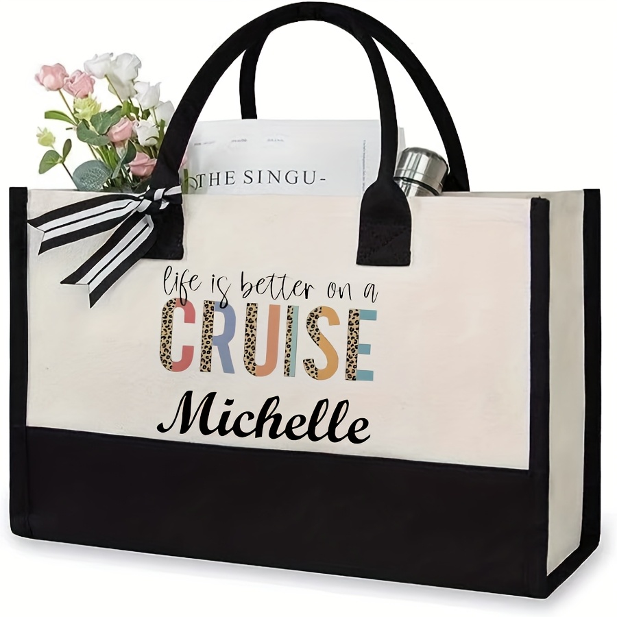 TEMU Women's Large Capacity Women's Tote Bag Compatible For Wedding,, School & Beach - Elegant / Handbag Suitable For Women, Moms, Teachers - Spacious Casual & Special Occasion Use