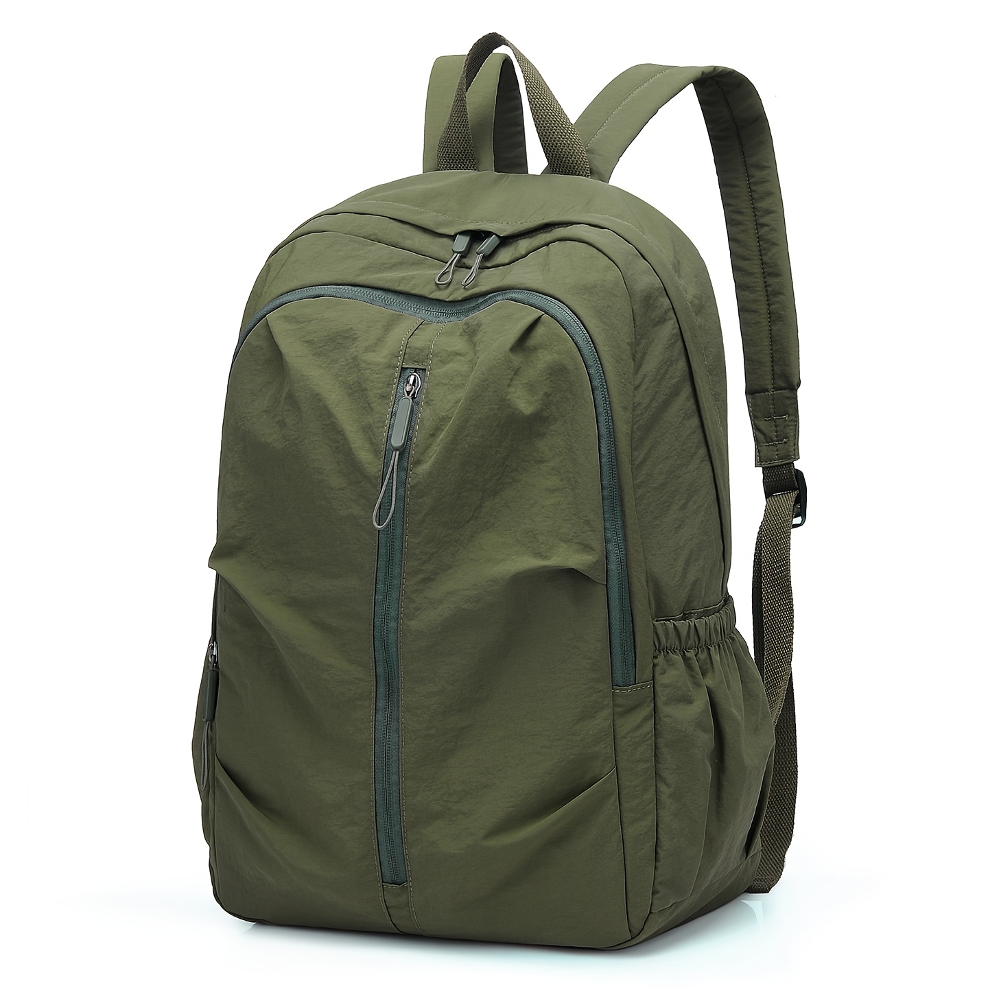 TEMU A Versatile And Foldable Casual Backpack For Men And Women, Featuring A Spacious Unisex Design Suitable For Commuting, With Adjustable Wide