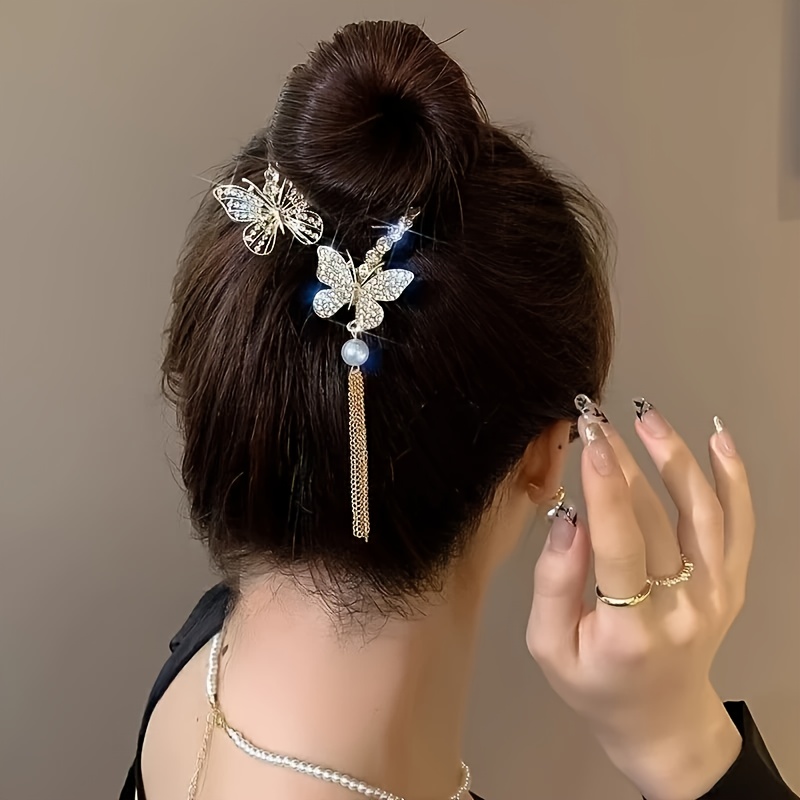 6pcs creative animal design metal hair clip set stylish and cute hair accessories for everyday use parties or gifts elegant hairstyle clips Product details 7