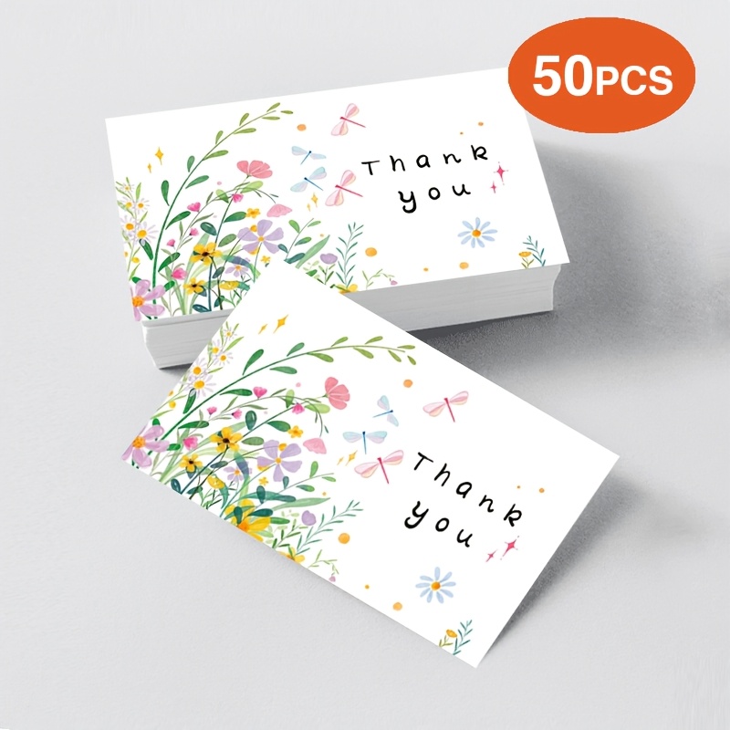 thank you cards sold on Temu United States