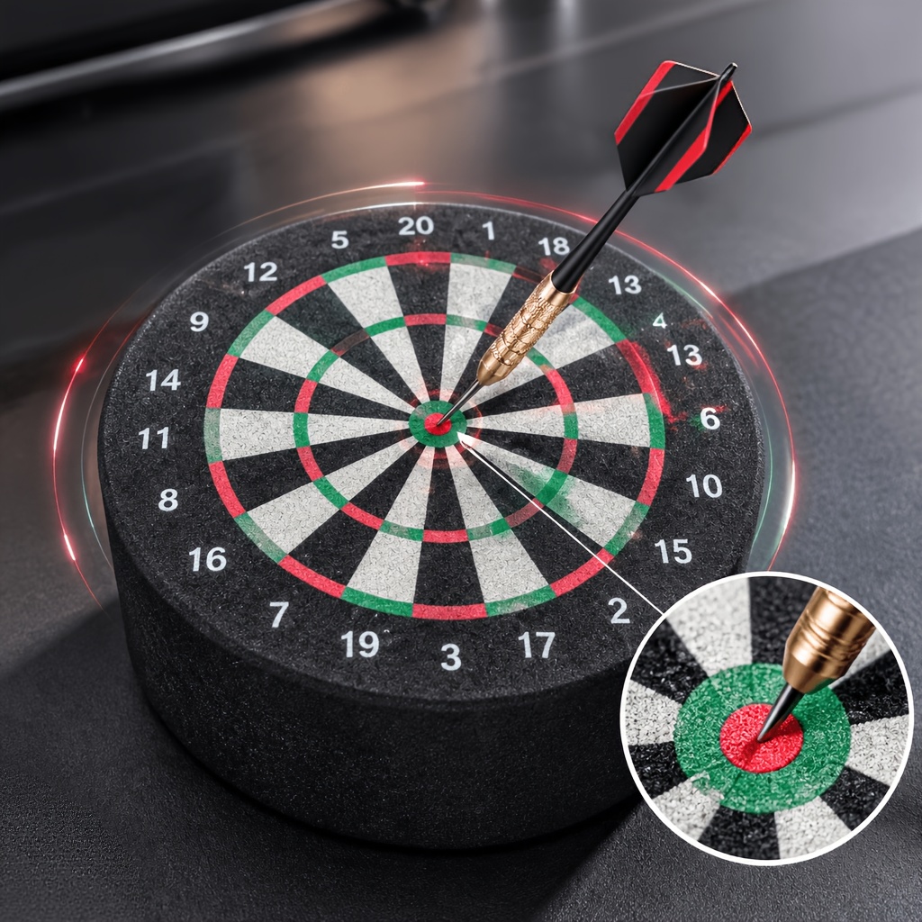 2-In-1 EVA Dartboard And Target Plate, Home Training Tool