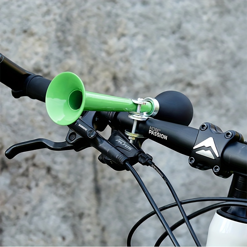 

1pc Bicycle Air Horn Metal Electroplating 7-inch Horn Straight Air Horn Mountain Bike Bell Bicycle Equipment Accessories