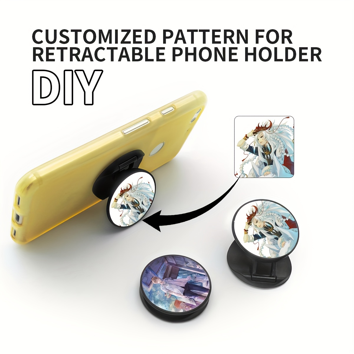 

Diy Customization Pattern Customization Phone Folding Telescopic Car 's