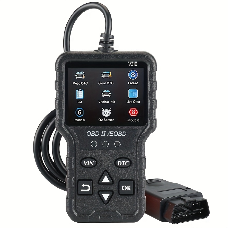 TEMU Advanced Obd Ii Scanner Car Engine Fault Code Reader Can Diagnostic Scan Tool, Read And Clear Error Codes For 1996 Or Newer Vehicle