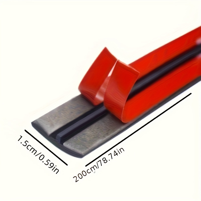 Rubber Strip Tape For The Front Windshield - T-shaped Sealant For Sunroofs And Rear Windshields, Compatible With Models - Durable Automotive Weatherproof Sealing Strips
