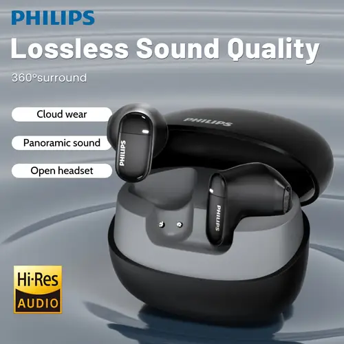 true wireless earbuds hifi sound noise cancelling in ear headset with mic sweat resistant usb c for ios devices ideal for sports fitness tat2169