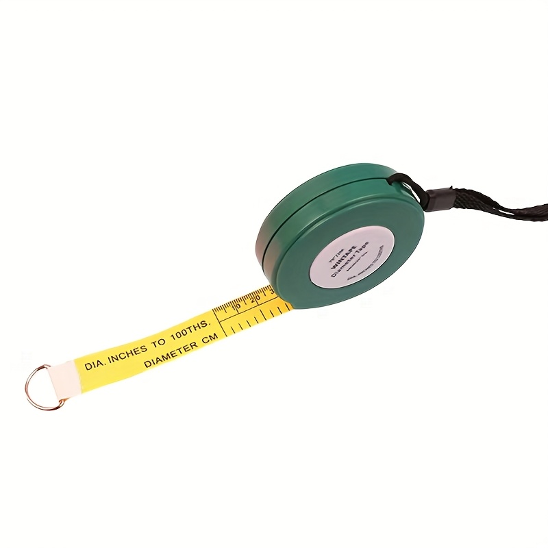 TEMU Diameter Measuring Tape Pipe Tape Measuring Tools Imperial & Metric Professional Rolling Measurement Tape Pocket Tree Tape