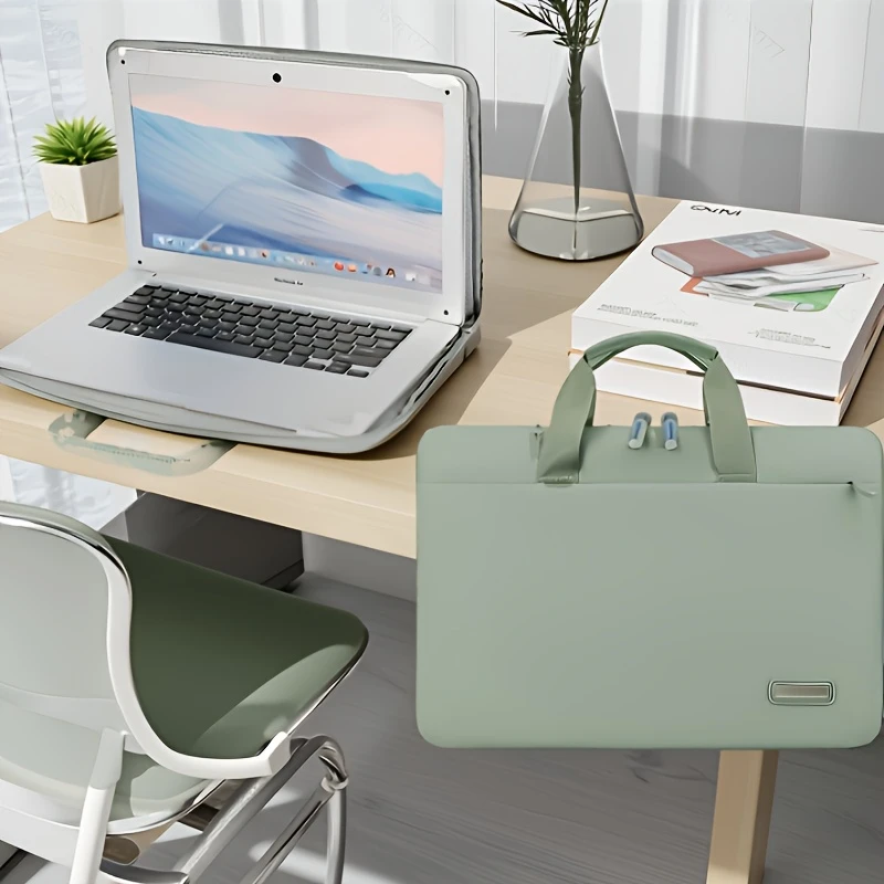 180 fully open and close durable computer bag in sizes details 1