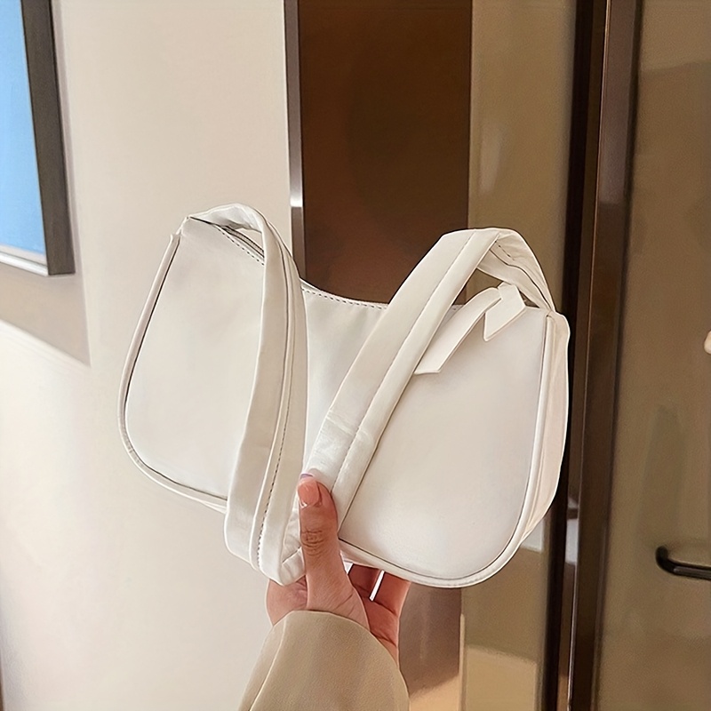TEMU Ins Korean-style Women's Fashion Handbag, Stylish Single-shoulder Small Bag, Simple And Versatile New Underarm Bag