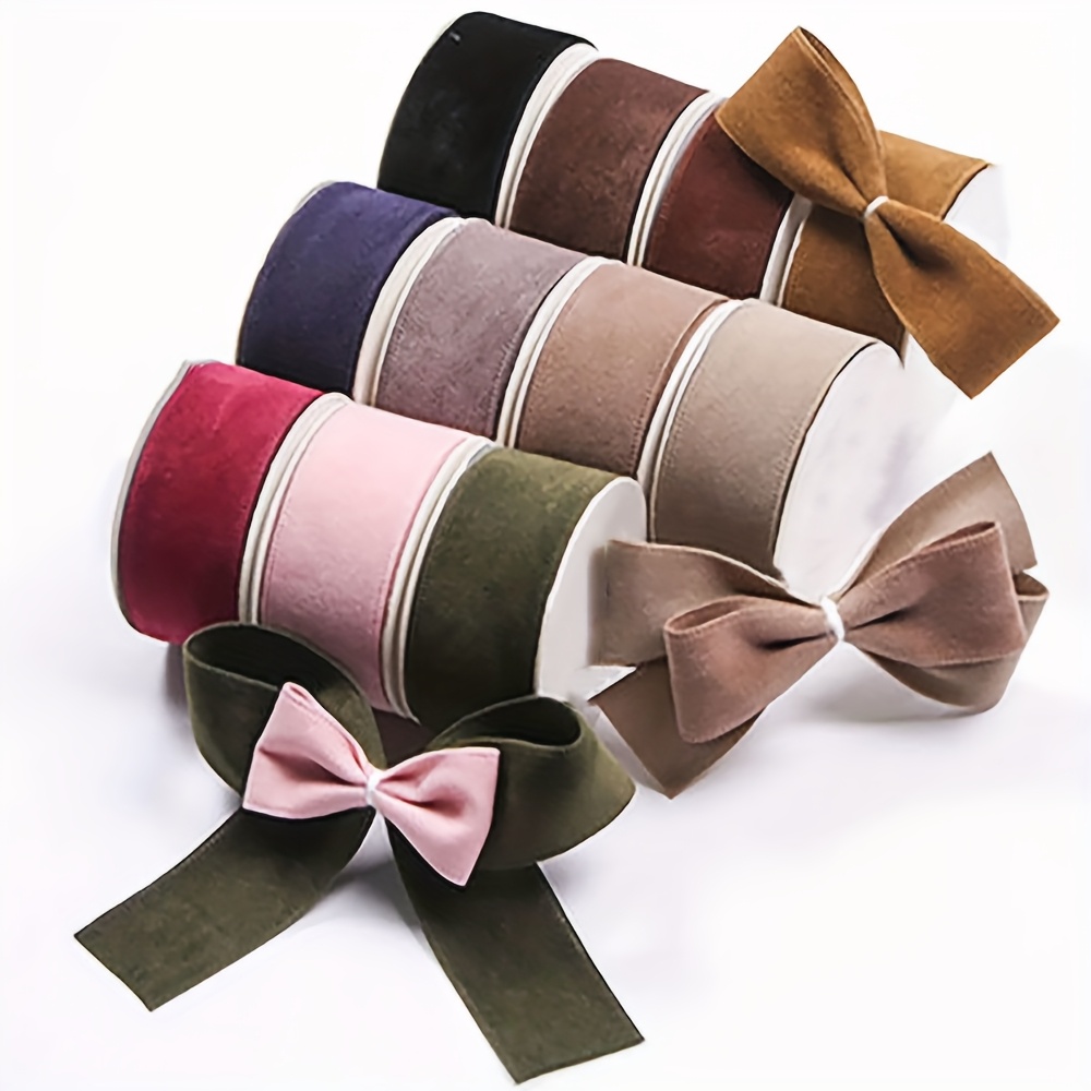 

Double-sided Korean Version Of Pressed Velvet Woven Band Diy Bow Hair Accessories Headband Hat Clothes