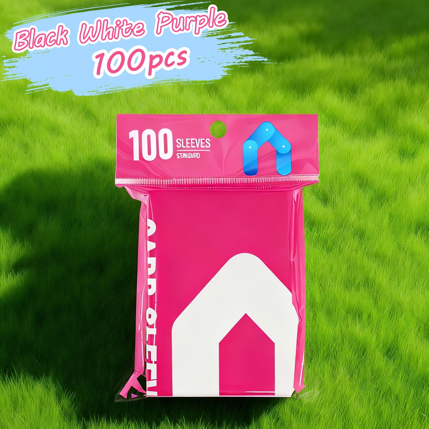 TEMU Lot de 100 pochettes de blanches de haute qualité, disponibles en plusieurs tailles, adaptées à divers types de cartes : cartes de jeu, cartes à