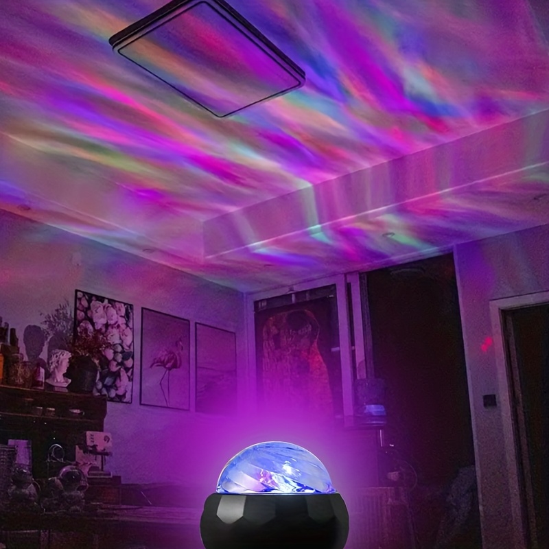 a remote controlled led lamp that   a northern lights ambiance featuring adjustable     usb   gifts parties and   events Product details 0