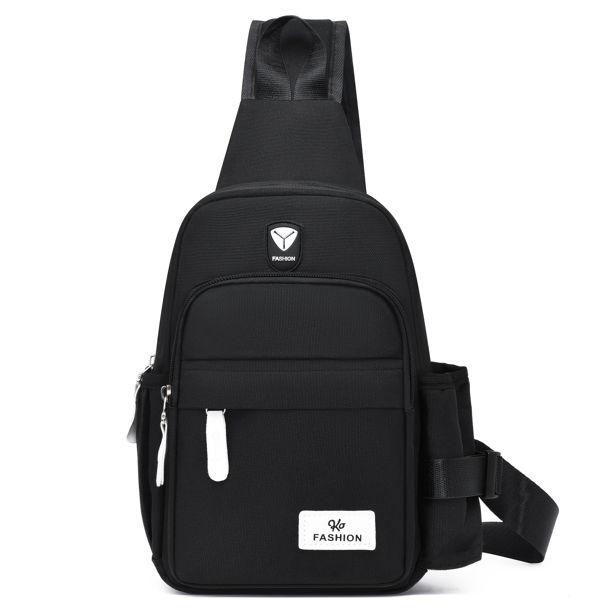 TEMU Women's Crossbody Bag, Chest Bag, Shoulder Bag With Side Cup Holder Pocket, Inner Hidden Pocket, Lightweight And Convenient Large Capacity Bag,