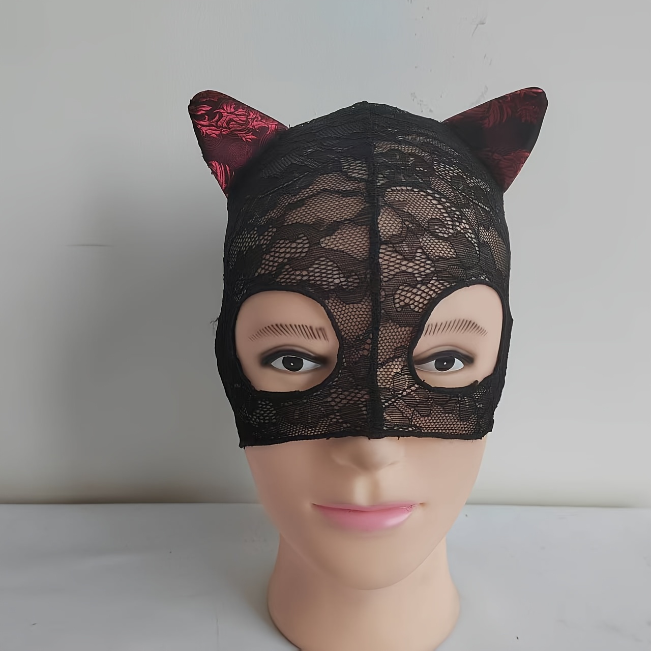 DIELOVEHUA 3PCS Déguisement Chat Noir, Bandeau Oreilles de Chat, Queue, Noeud Papillon, Chat Cosplay Set Filles Femmes pour Halloween Cosplay Carnaval