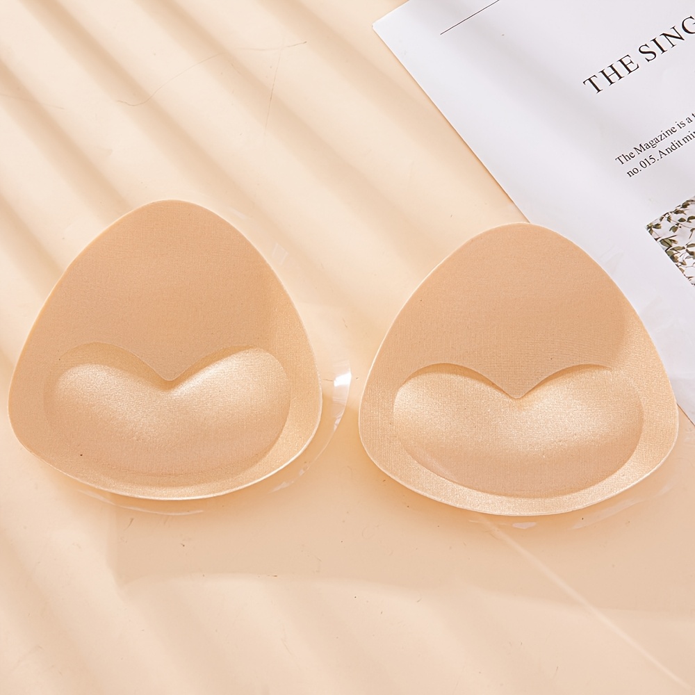   de sutiã autoadesivo para roupas de banho de biquíni, espuma de push-up de tamanho ajustável, forro interno   para roupas íntimas
