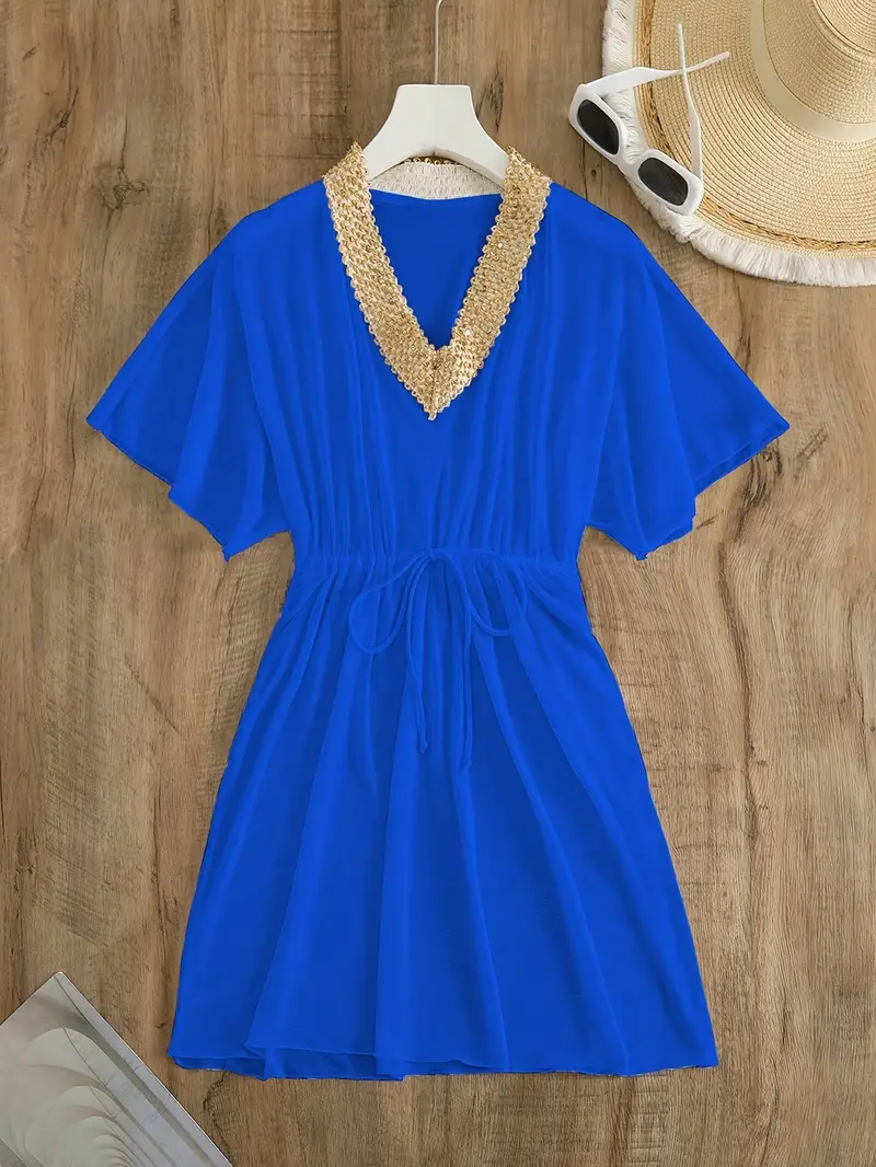 elegant black cover mesh dress beach dress temu - Temu elegant black cover mesh dress beach dress temu - Temu