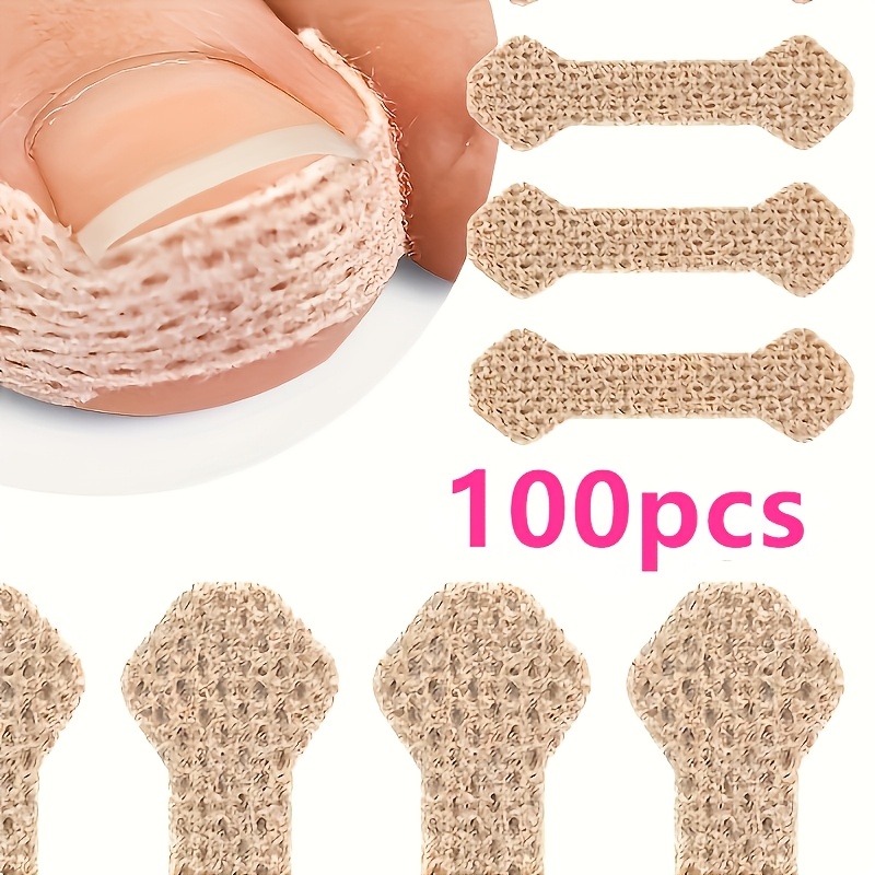 100pcs Heel Protection Stickers, Waterproof Adhesive Bandages for Wound Care, Breathable Bandages Suitable for Home Care, Schools, And Outdoor First Aid Supplies - Perfect for Home, School, And Outdoor Use!