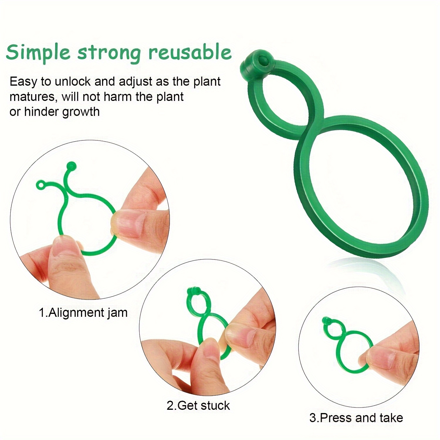 20/50/100/200pcs, Plant Clips For Climbing Plants Garden Clips Plant Support Clips For Tomato Gardening Clips Vegetable Clips For Support For Securing Plants