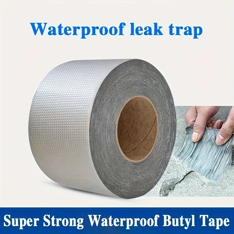 

Super Strong Waterproof Butyl Tape - 100+5cm, 300+5cm, 500+5cm, 500+10cm, 500+20cm - Industrial Sealant Tape For Home Improvement