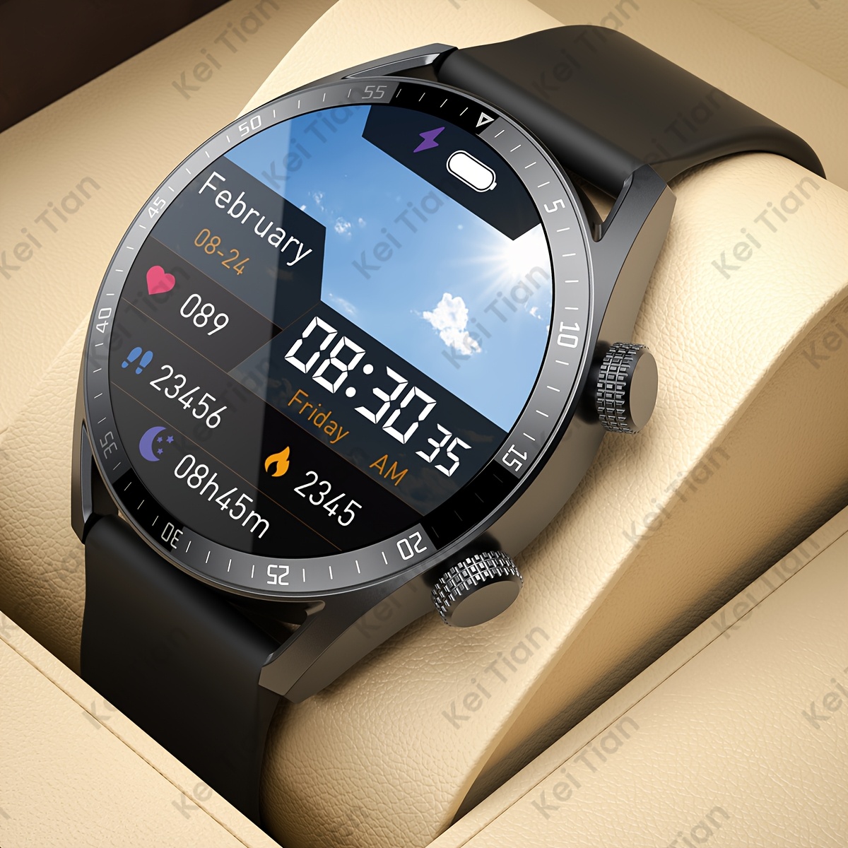 Montre Fitness Homme 1.45"