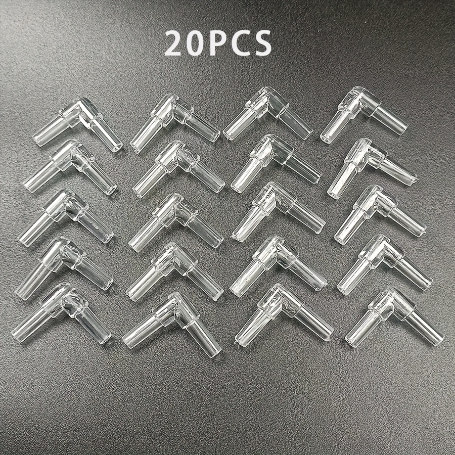 TEMU Ensemble d'accessoires pour aquarium comprenant un connecteur à , un adaptateur pour la pompe à , une tuyau avec un diamètre intérieur, et une