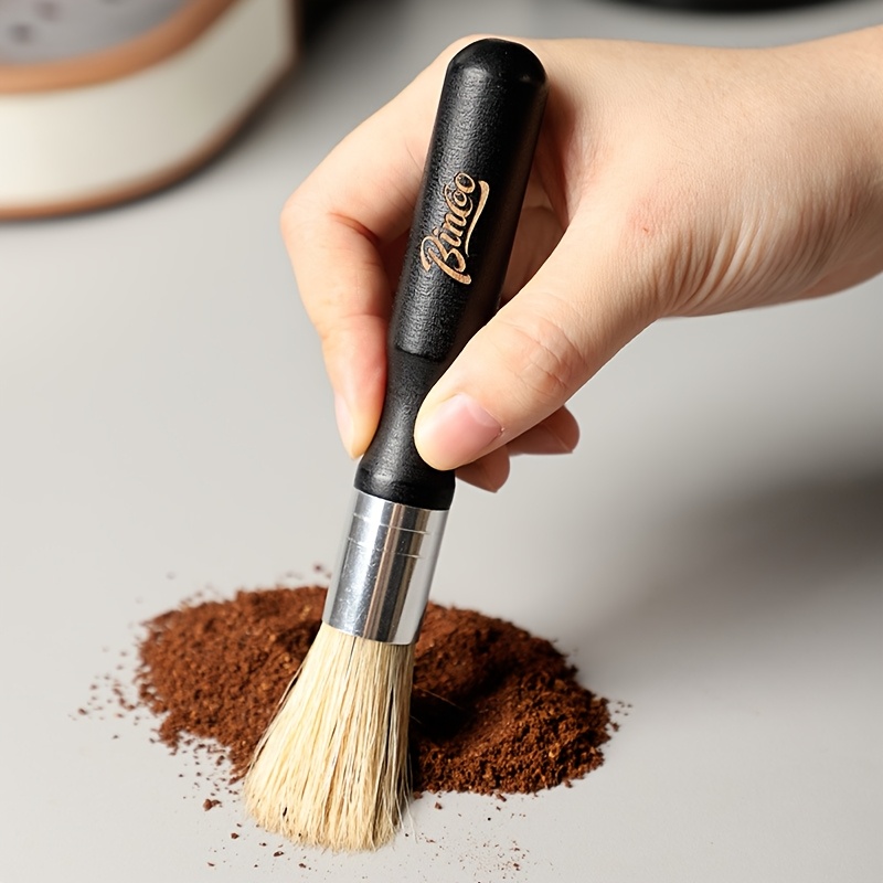 E-shop Mahlwerks-Reinigungsbürste, Kaffeepulver-Reinigungsbürste, Kaffeemaschinenbürste, Pulverrückstandsreinigung, Speziell für Kaffeemaschinen