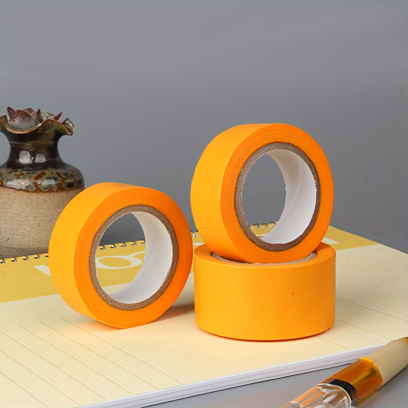 

Washi Tapes: Vibrant Orange Decorative Masking Tape For Arts & Crafts