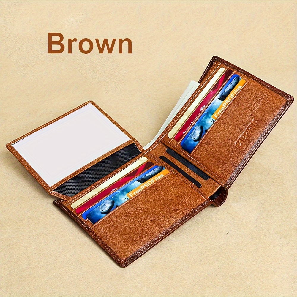 TEMU Theft Wallet Multifunction Id 2 Id Wallets