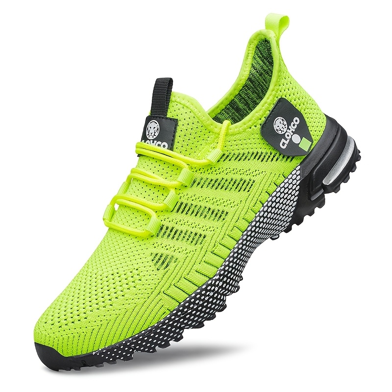 herren sommer atmungsaktive mesh laufschuhe weiche sohle stoßdämpfung robuste sportschuhe outdoor rutschfest bequeme plus size schuhe schnürschuhe