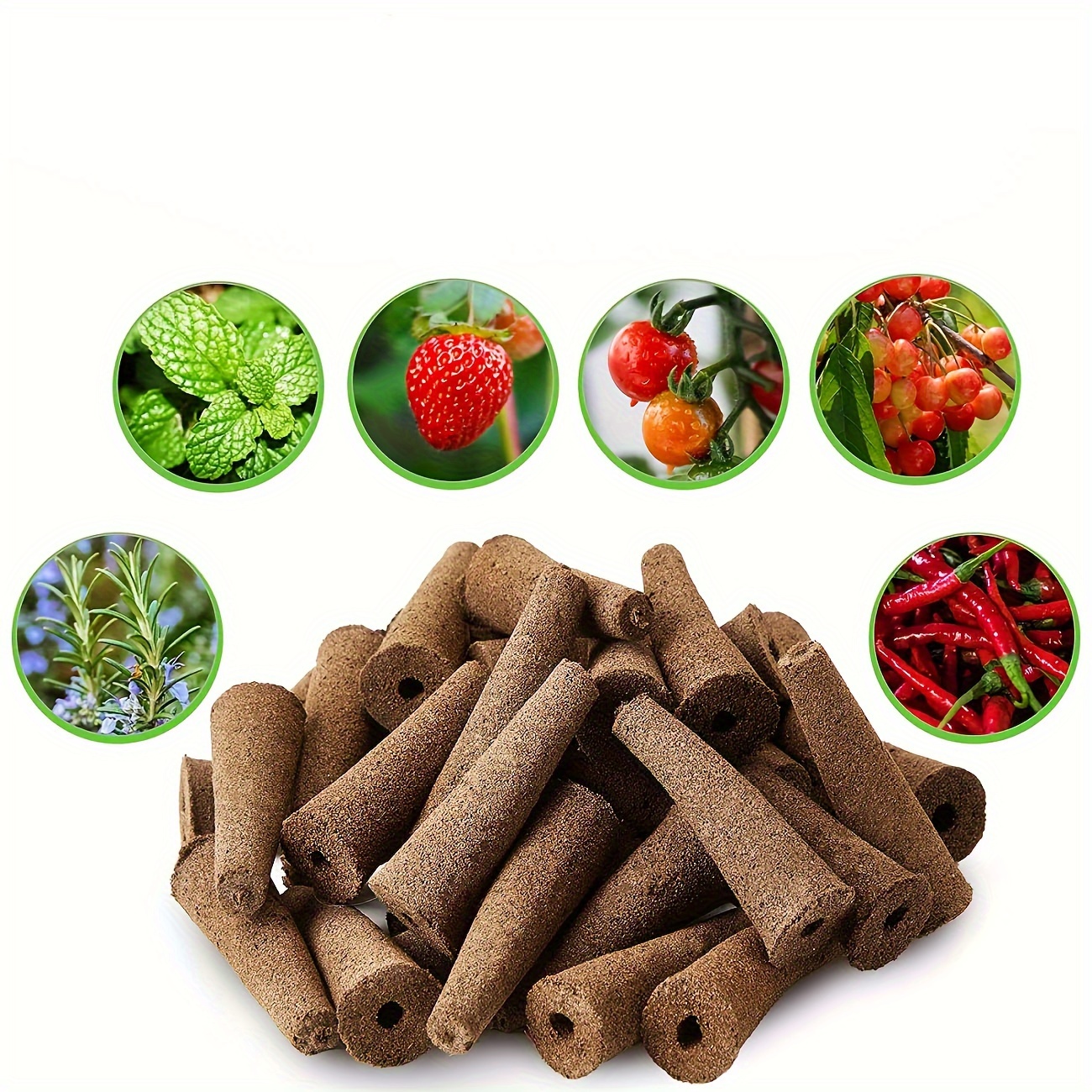 50pcs grow sponges replacement seed pods root growth sponges refill starter pods high germination rate for hydroponic plants growth details 4