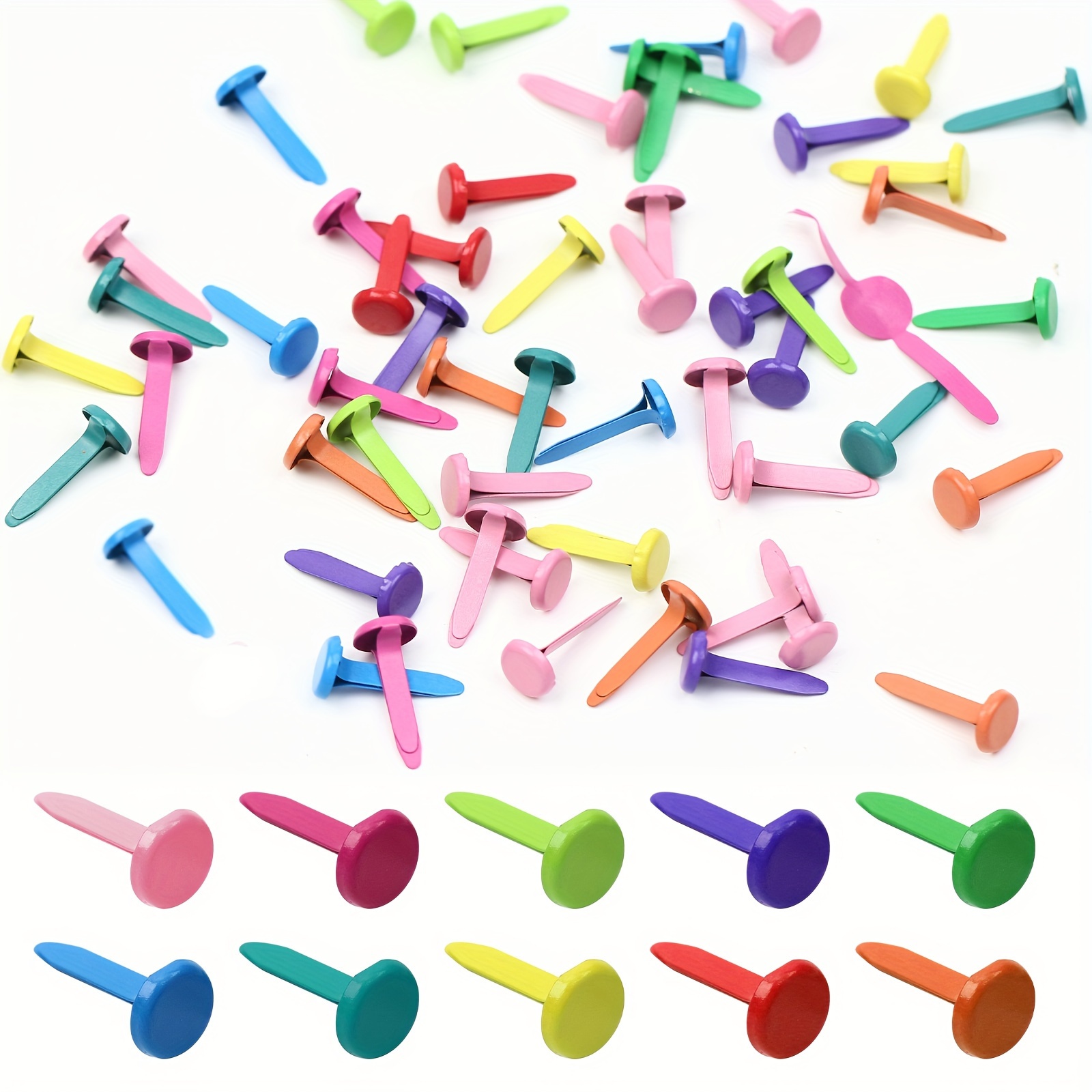 

de têtes multicolores, fixations en fer le scrapbooking, du , les DIY