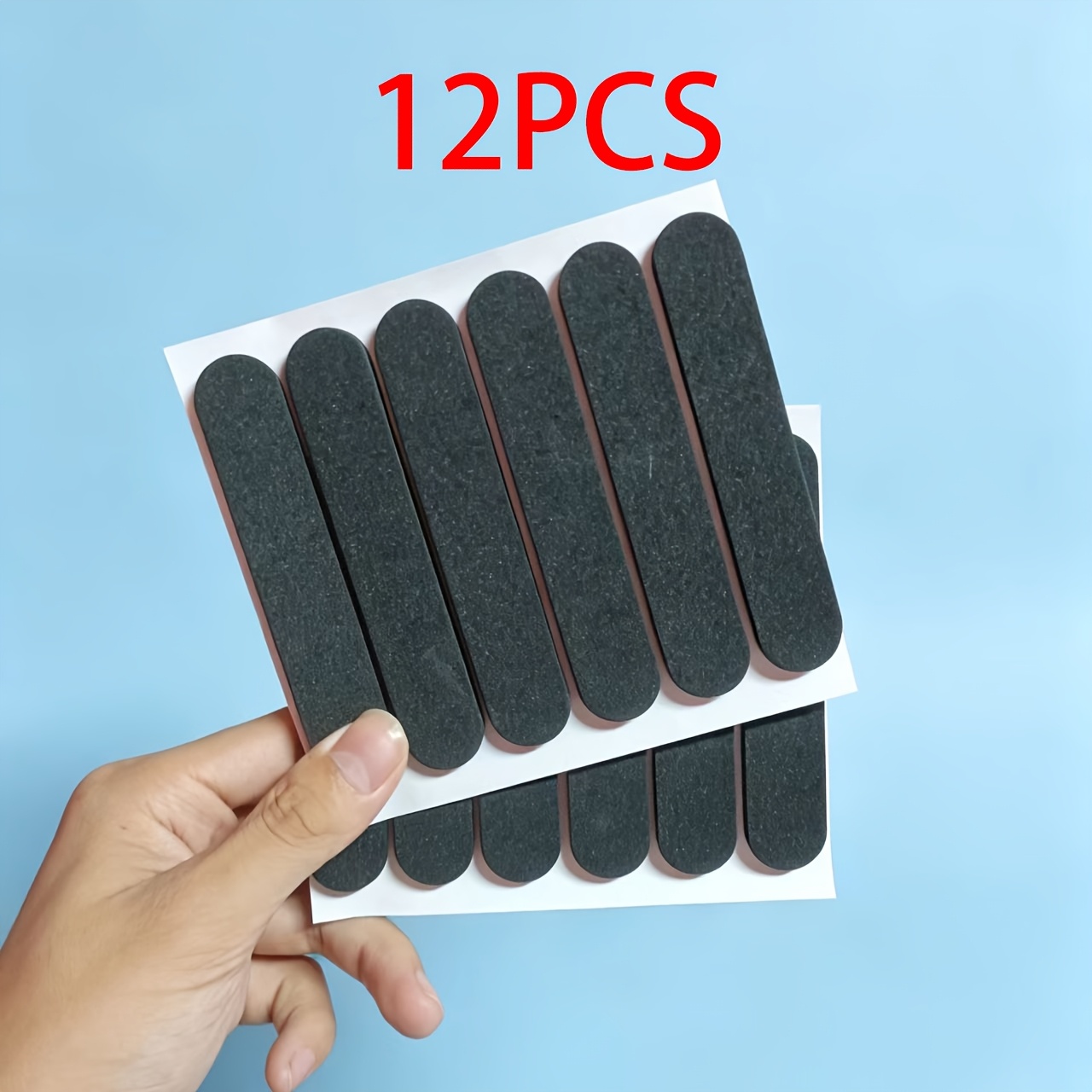 TEMU Lot de 12 réducteurs de taille de chapeau, inserts de réglage de taille de chapeau, bandes auto-adhésives en mousse () – Utilisés pour ajuster