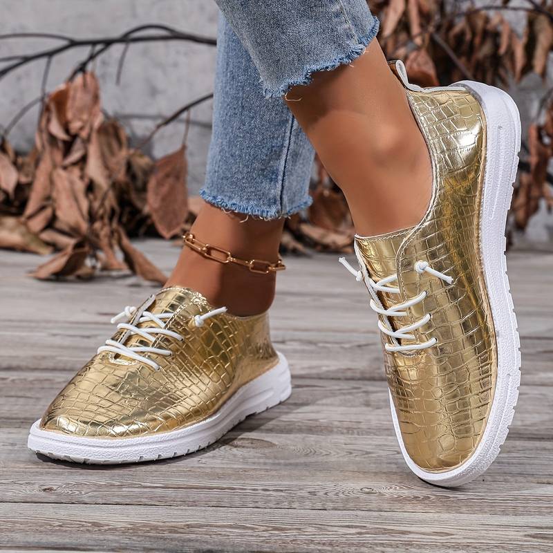 Ballerines Femme Classiques – Chaussures Plates Avec Lanières Croisées élastiques – Cuir Synthétique Doux, Semelle Antidérapante