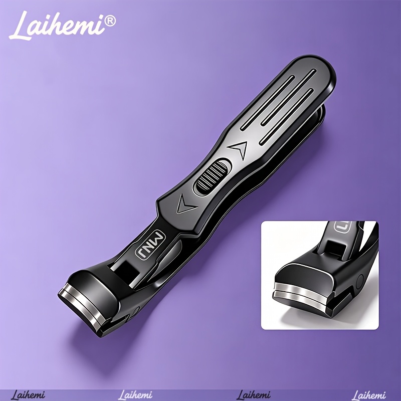 Curved Nail Clippers Set with Ergonomic Design and Storage Box