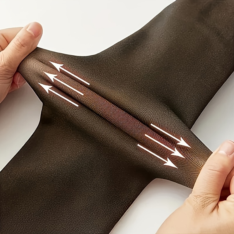 Fake Transparent Tights, Casual Slim Fit Pantyhose For Spring & Autumn, Women's Stockings & Hosiery