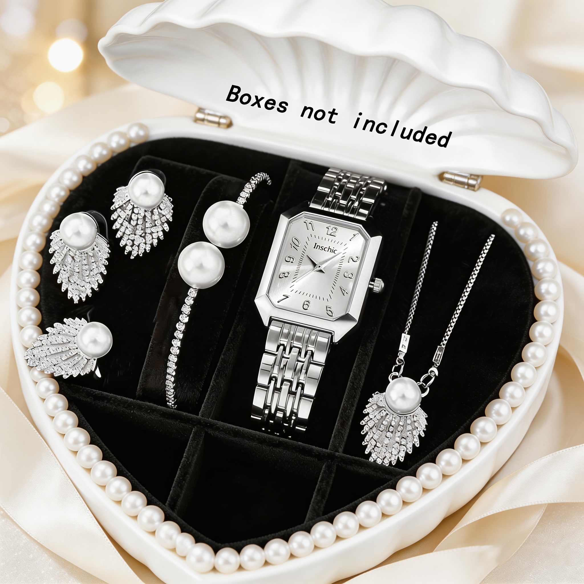 6pc Fashionable Versatile Watch Set