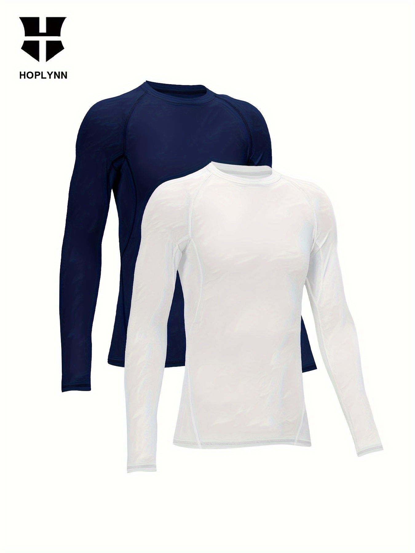 Hoplynn Compression Shirts Men Short/long Sleeve Baselayer - Temu Belgium