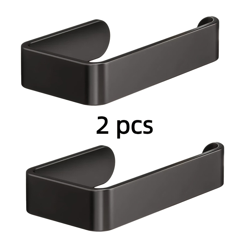 TEMU Juego de 2 barras para toallas de U de pared, estante de almacenamiento para toallas de baño y cocina y toallas de , soporte para toallas