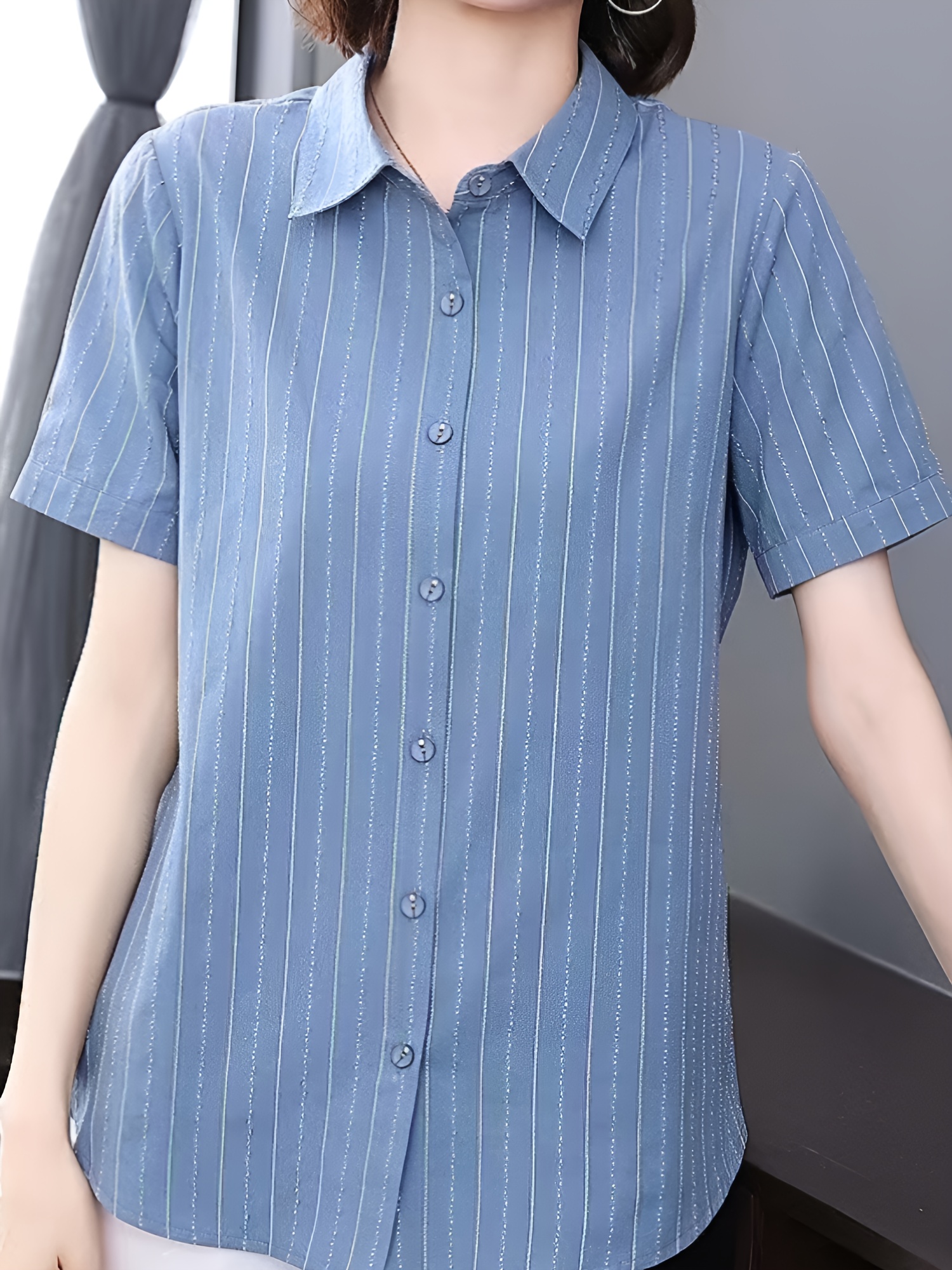 camicetta donna corta elegante e casual a Temu Italy